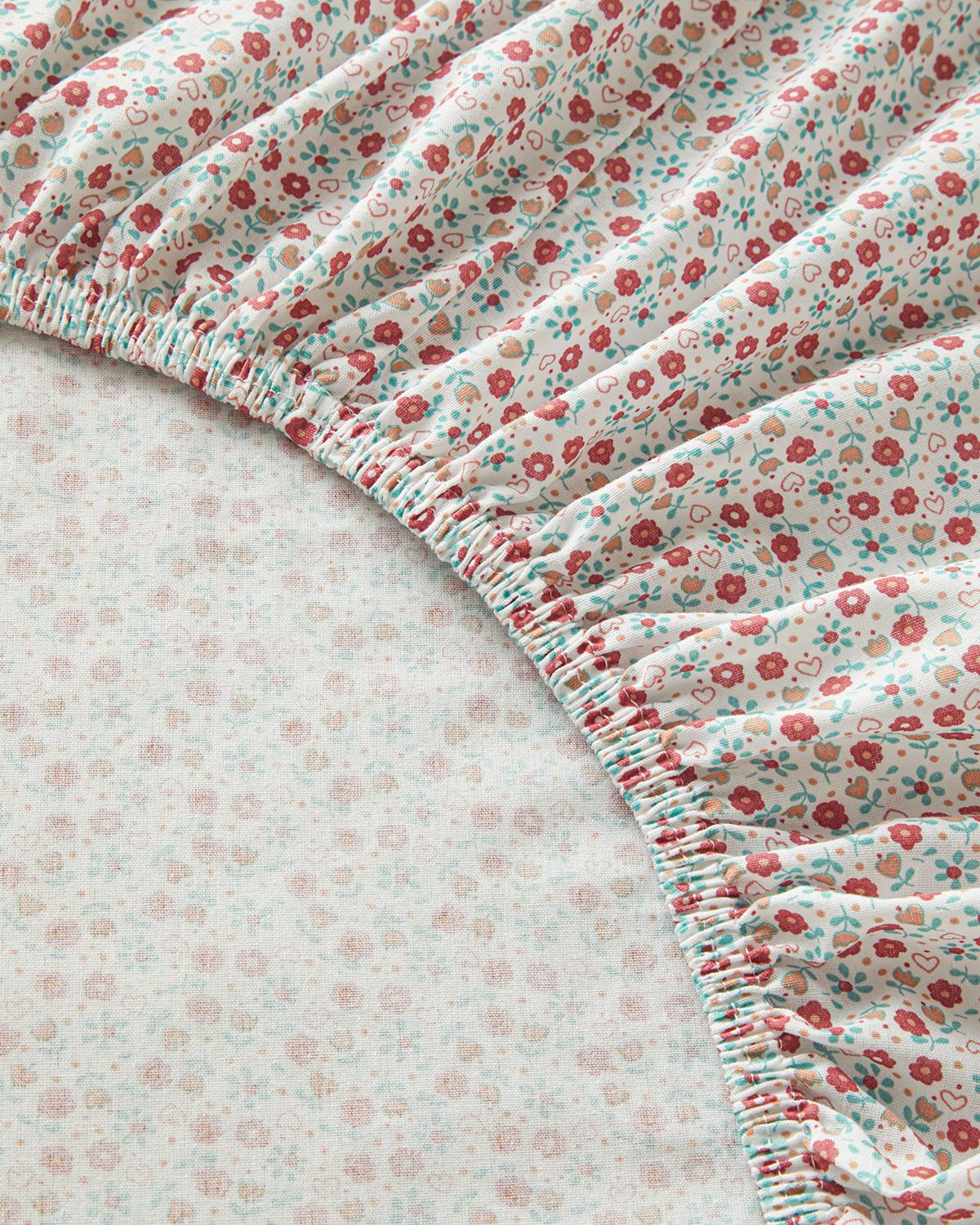 Bearette Pamuklu Tek Kişilik Çocuk Nevresim Takımı 160x220 cm Pembe