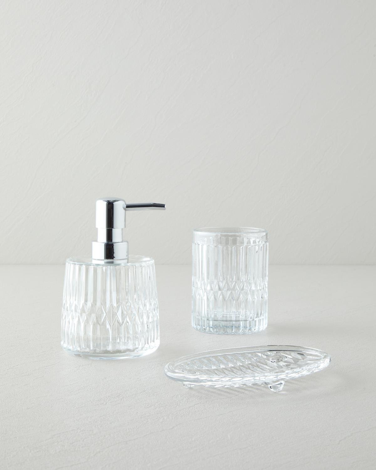 Belita 3’lü Set Banyo Seti Şeffaf