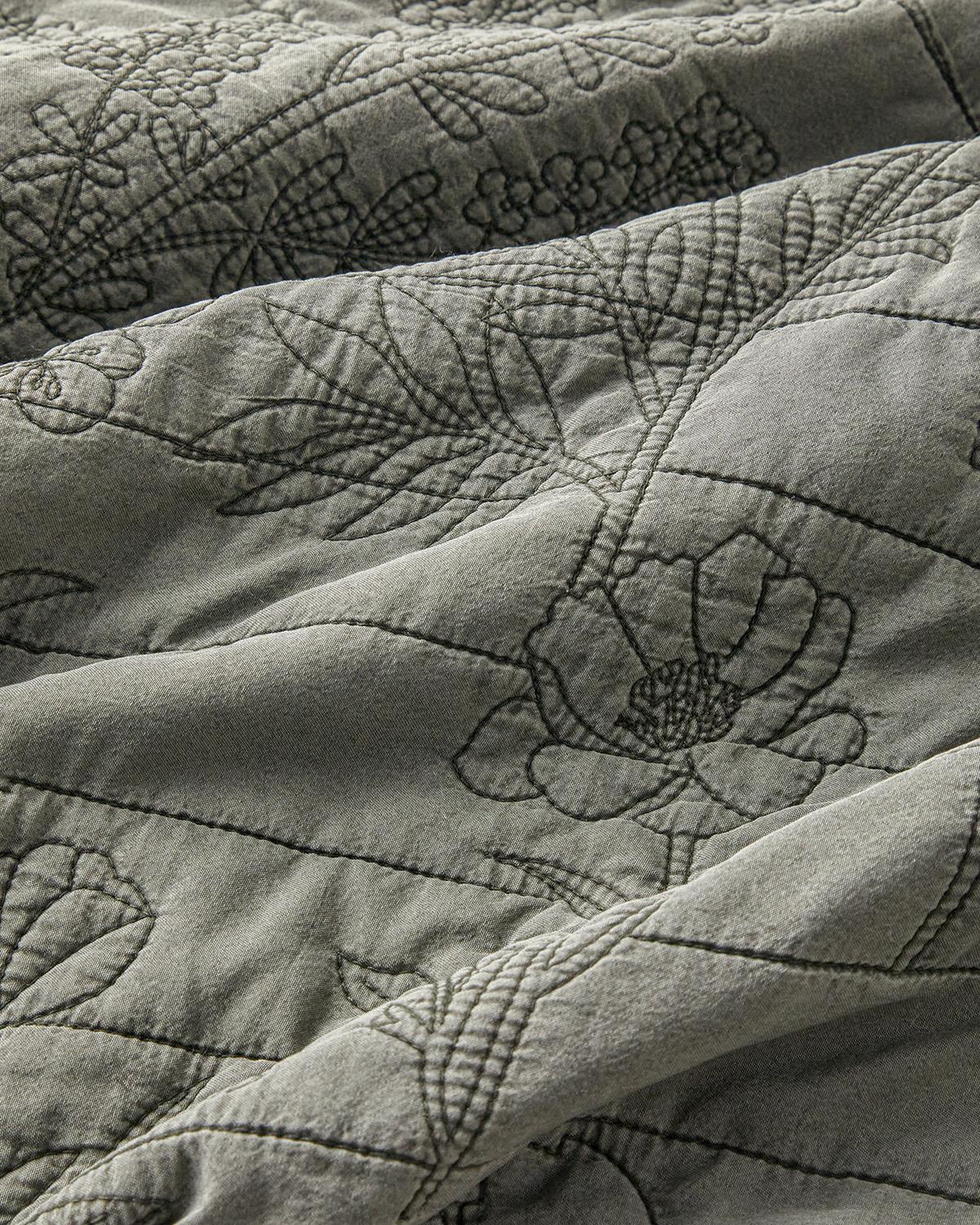 Belle Bloom Çift Kişilik Yatak Örtüsü Takımı 200x220 cm Yeşil