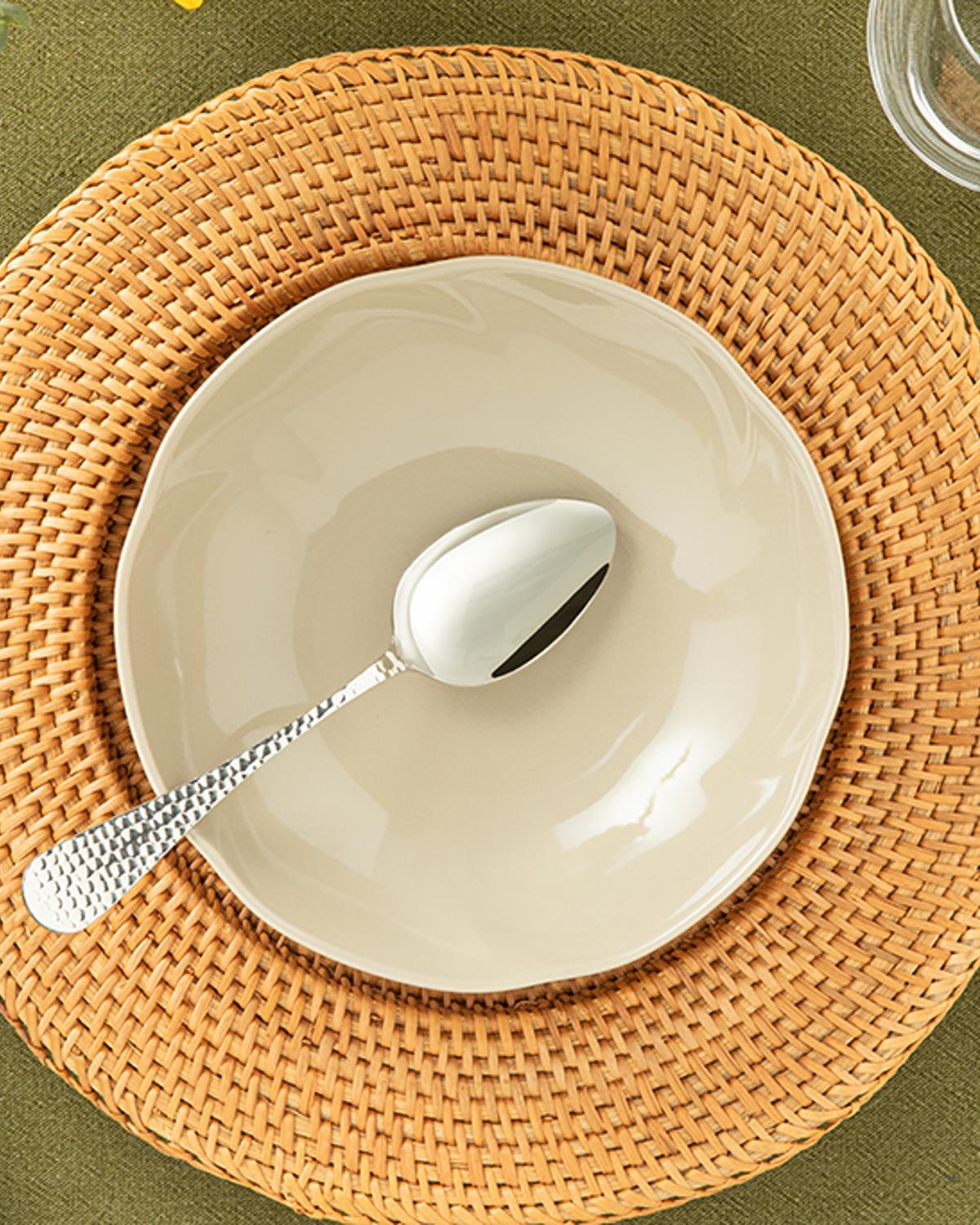 Benitta Seramik Çukur Tabak 19 cm Renkli