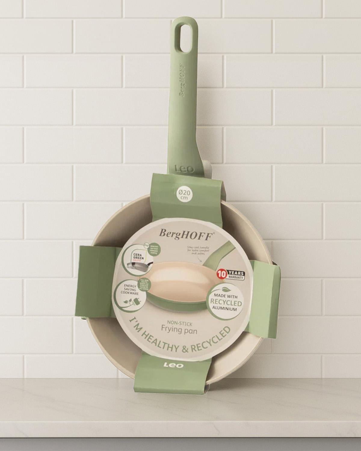 Berghoff Leo Balance Sage Seramik  Tava Ada Çayı Yeşili