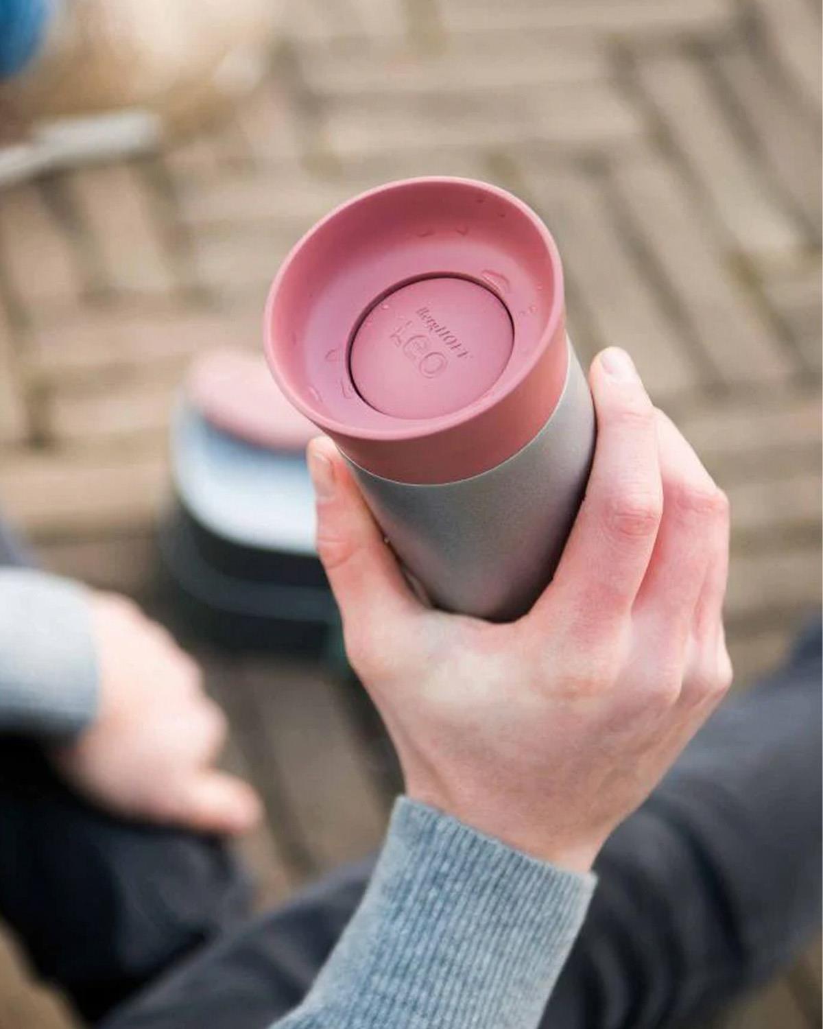 Berghoff Leo Paslanmaz Çelik Termos 330 ml Pembe