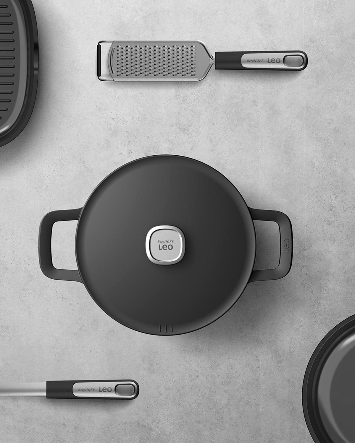 Berghoff LEO Phantom Seramik Tencere Siyah