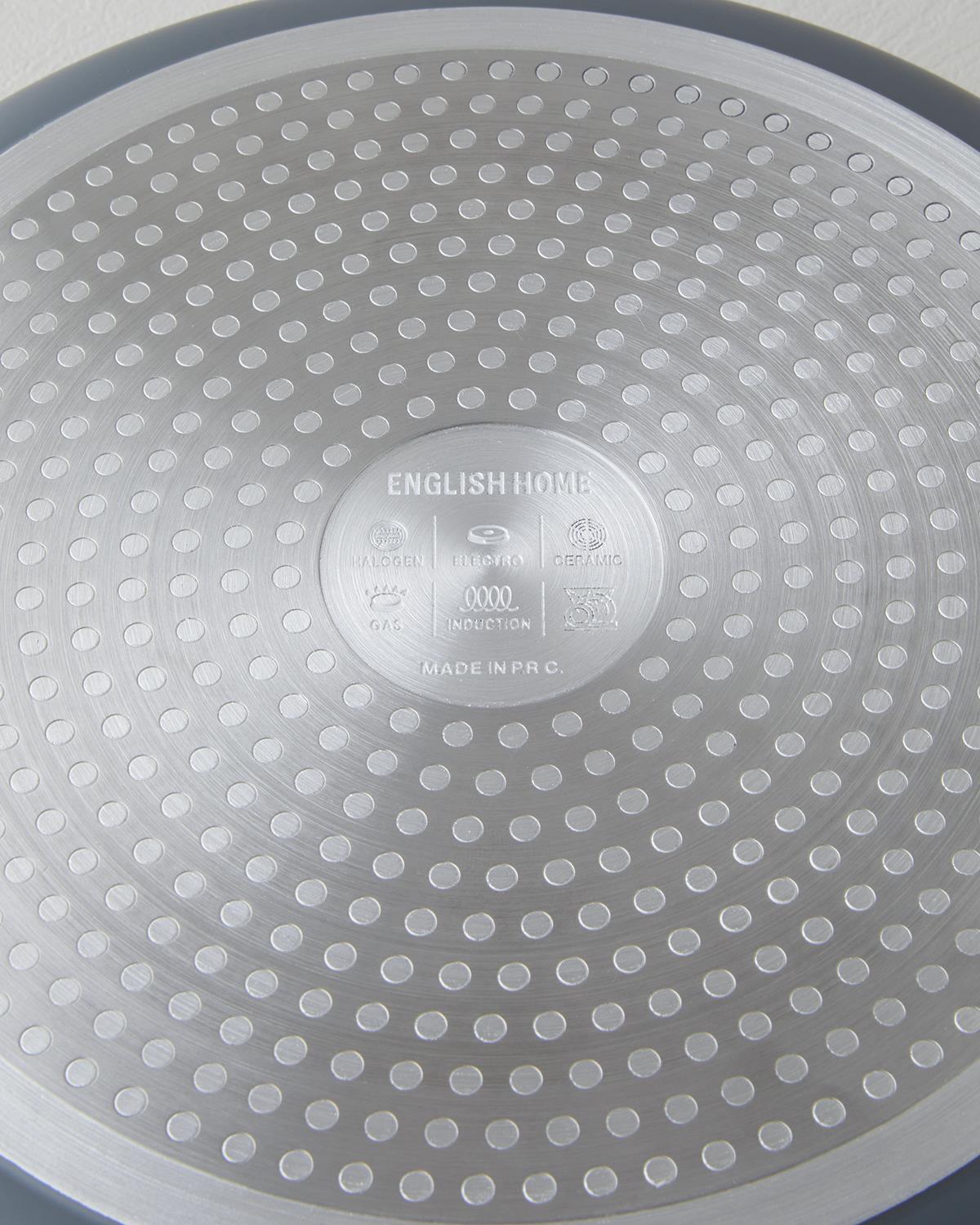 Berlin Alüminyum Alüminyum Fusion Pro Basık Tencere 24 cm Gri