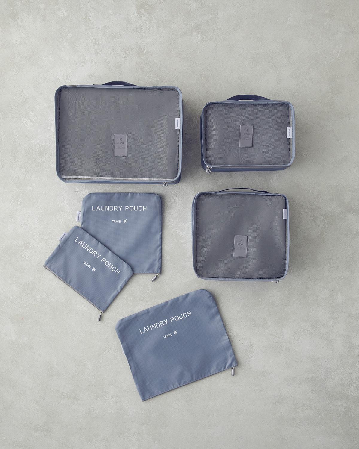 Blare 6lı Organizer Set Gri