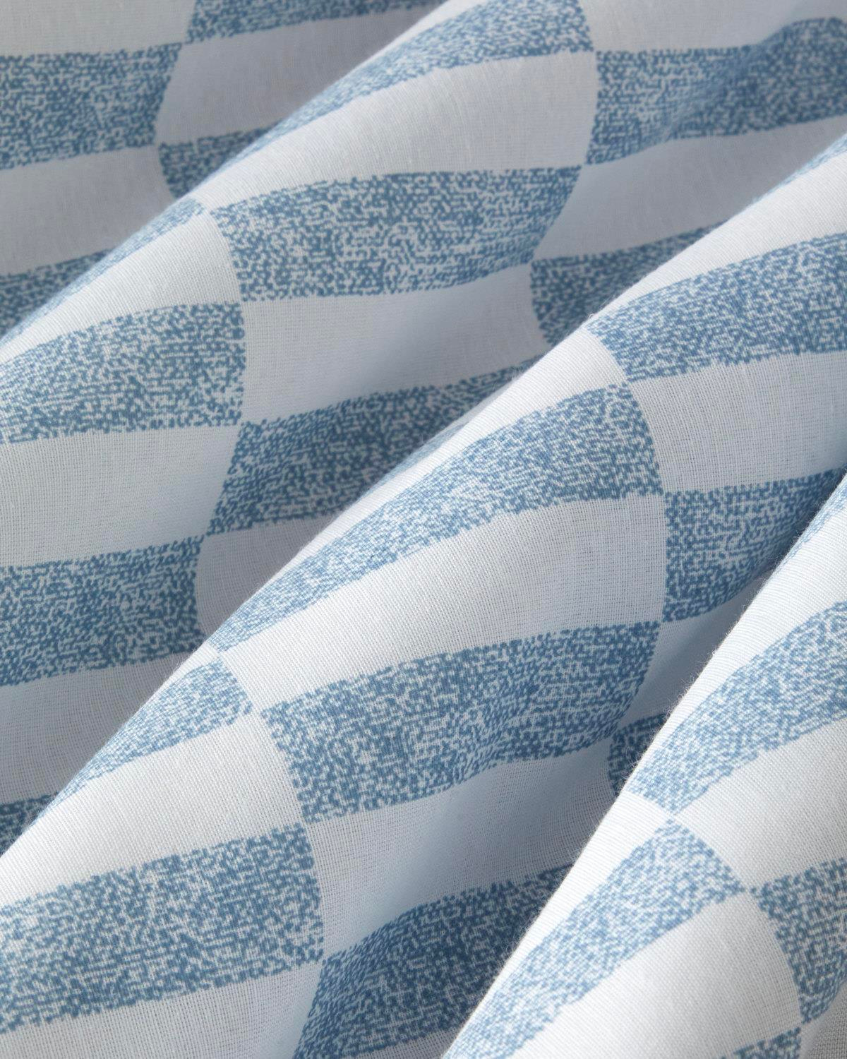 Block Dots Kolay Ütülenir Tek Kişilik Nevresim Takımı 160x220 cm Mavi