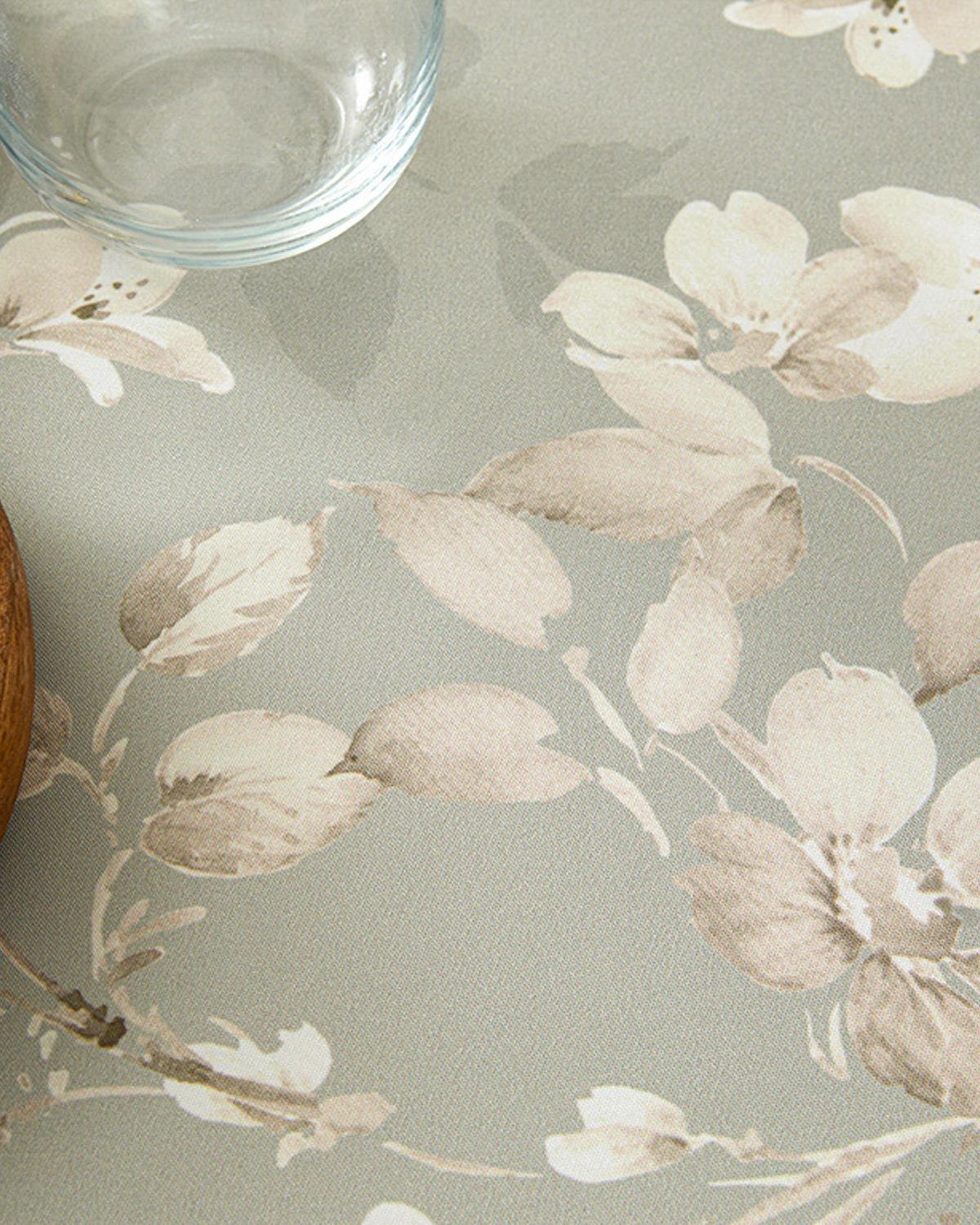 Bloom Polyester Masa Örtüsü 150x200 cm Yeşil
