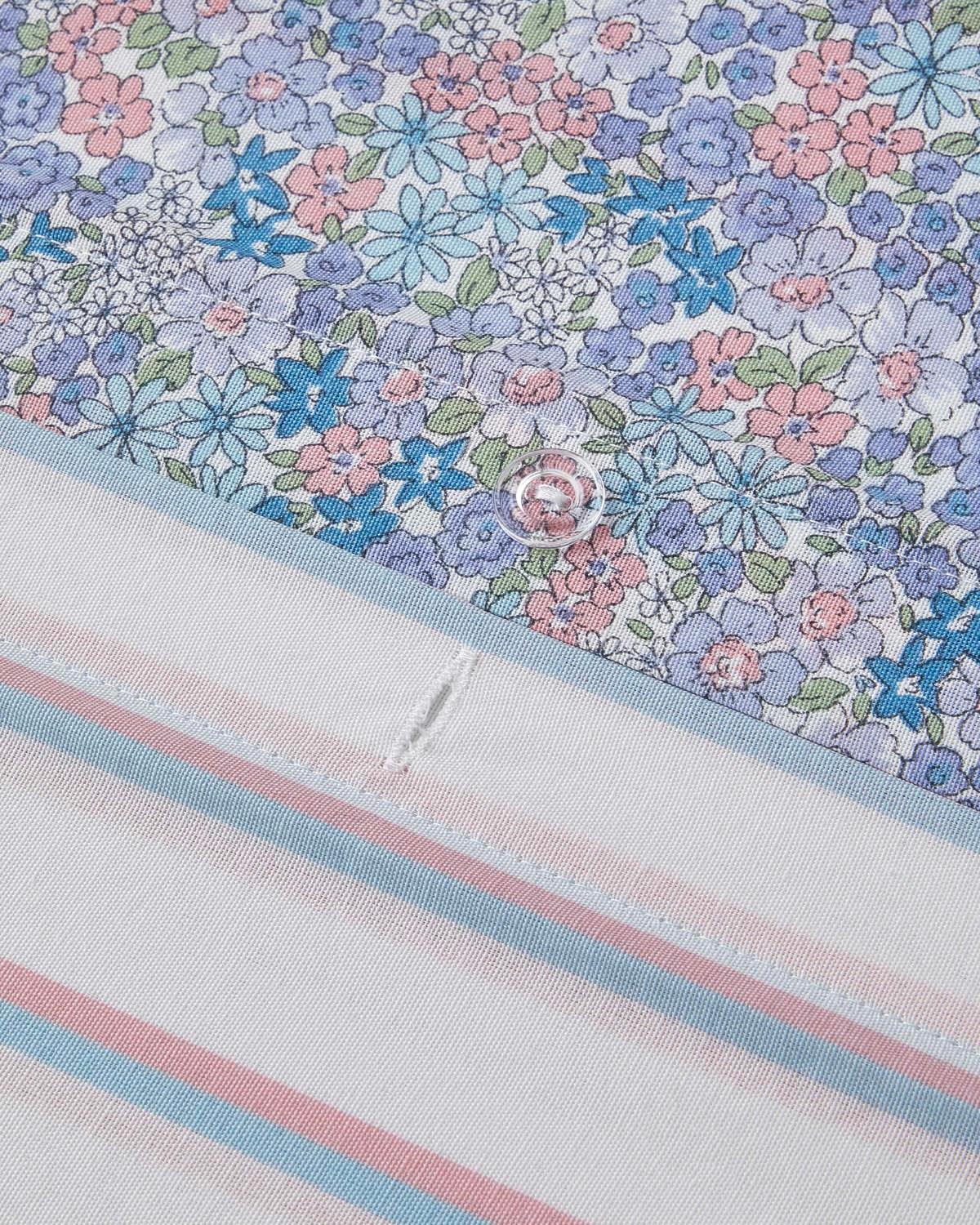 Bloss Mist Kolay Ütülenir Tek Kişilik Nevresim Seti 160x220 cm Lila