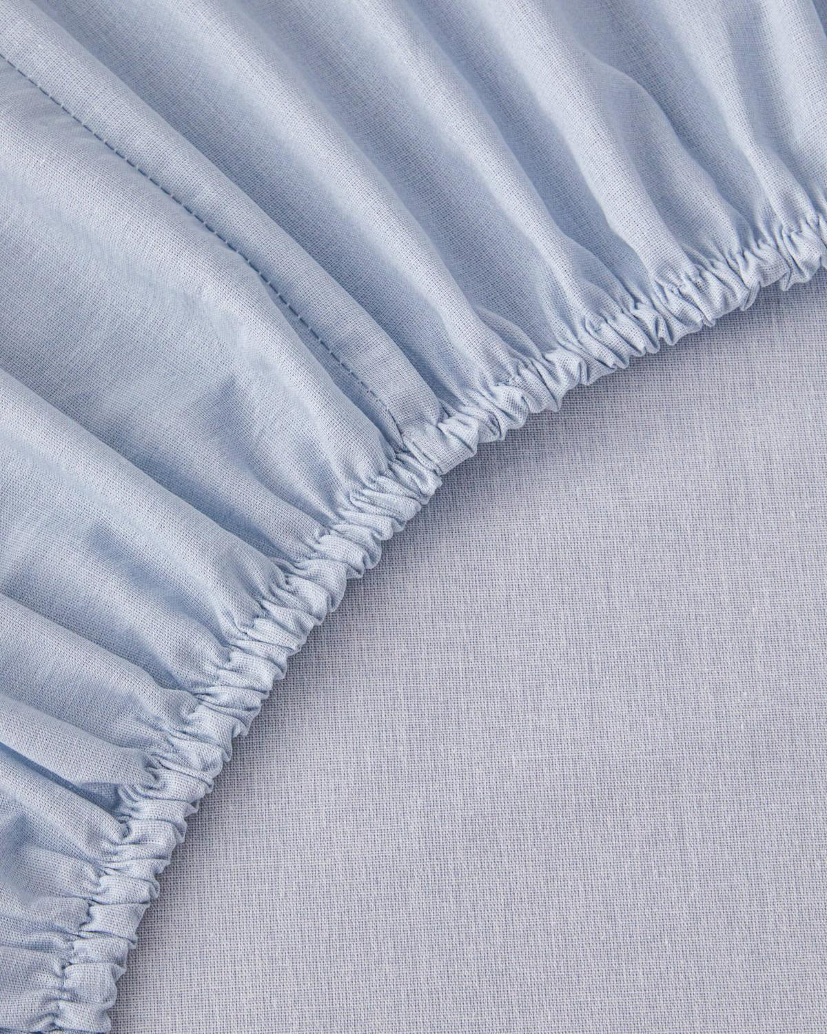 Boho Chic Pamuk Tek Kişilik Nevresim Takımı 160x220 cm Mavi