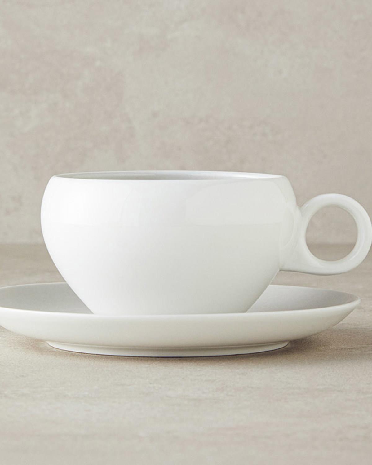 Boho New Bone China Çay Fincanı Takımı Gri