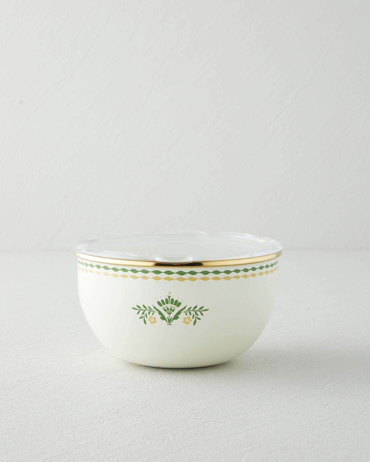 Botanic Garden Emaye 2'li Saklama Kabı 0,75 x 1,20 L Yeşil