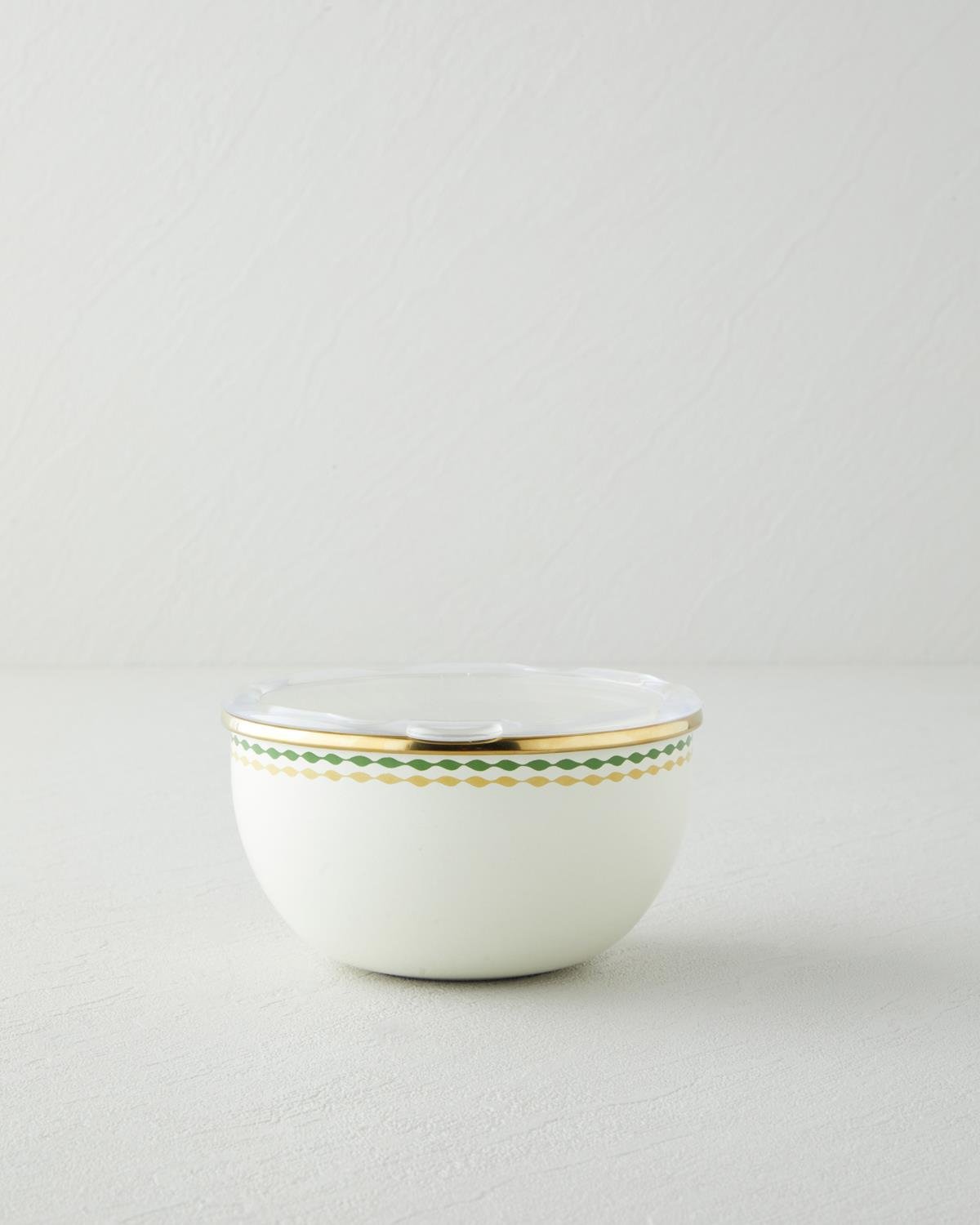 Botanic Garden Emaye 2'li Saklama Kabı 0,75 x 1,20 L Yeşil