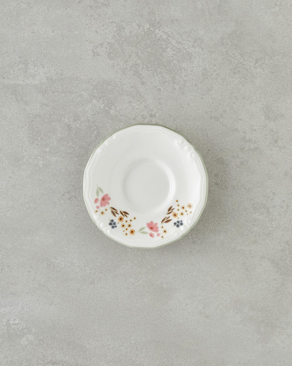 Botanic Porselen Kahvaltı Takımı 20 Parça 6 Kişilik Renkli