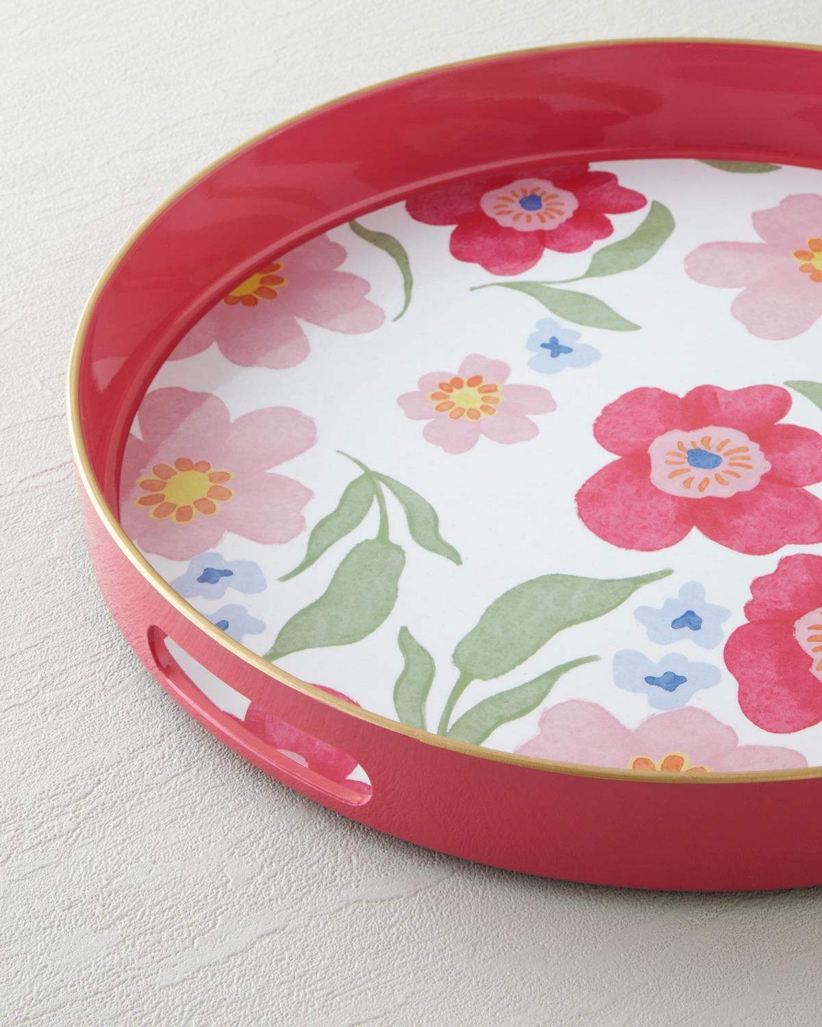 Bright Bloom PP Tepsi 33 cm Renkli