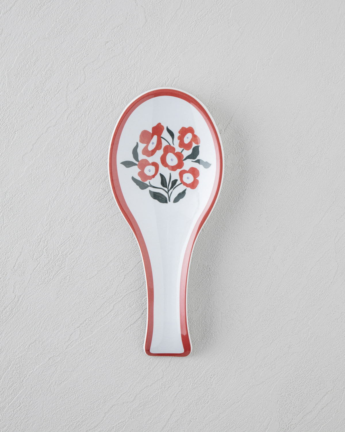 Bright Parade Melamin Kaşıklık Mutfak Gereci 24 cm Kırmızı - Beyaz