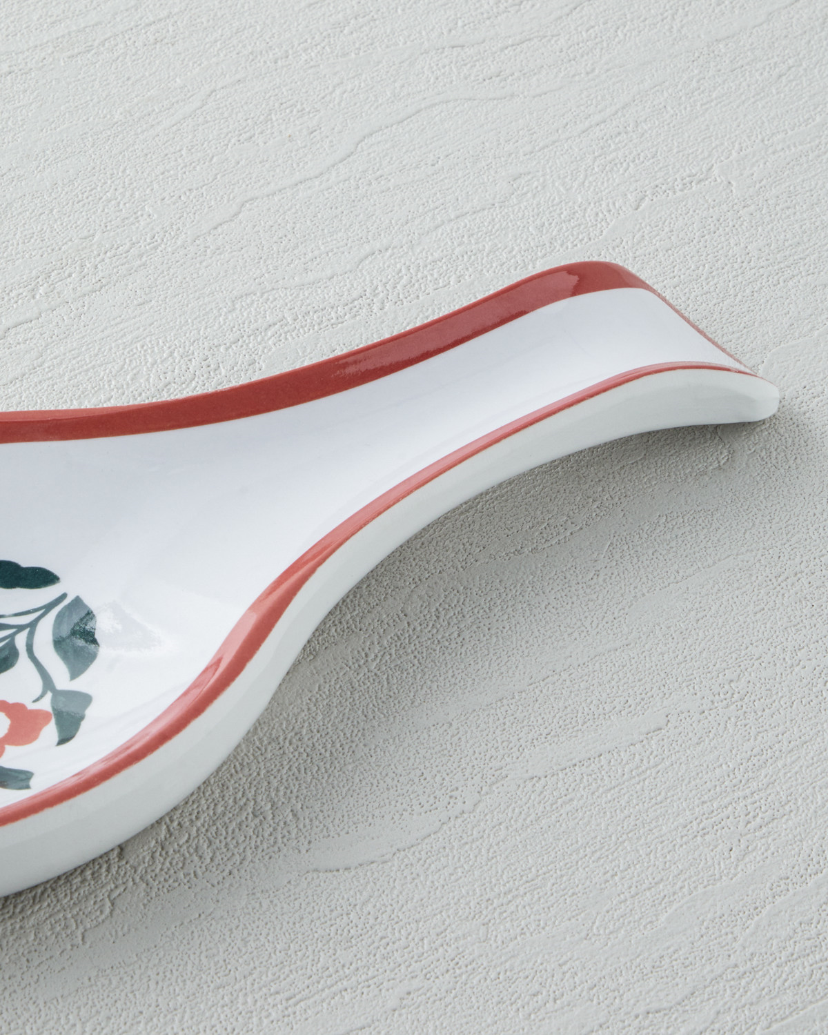 Bright Parade Melamin Kaşıklık Mutfak Gereci 24 cm Kırmızı - Beyaz