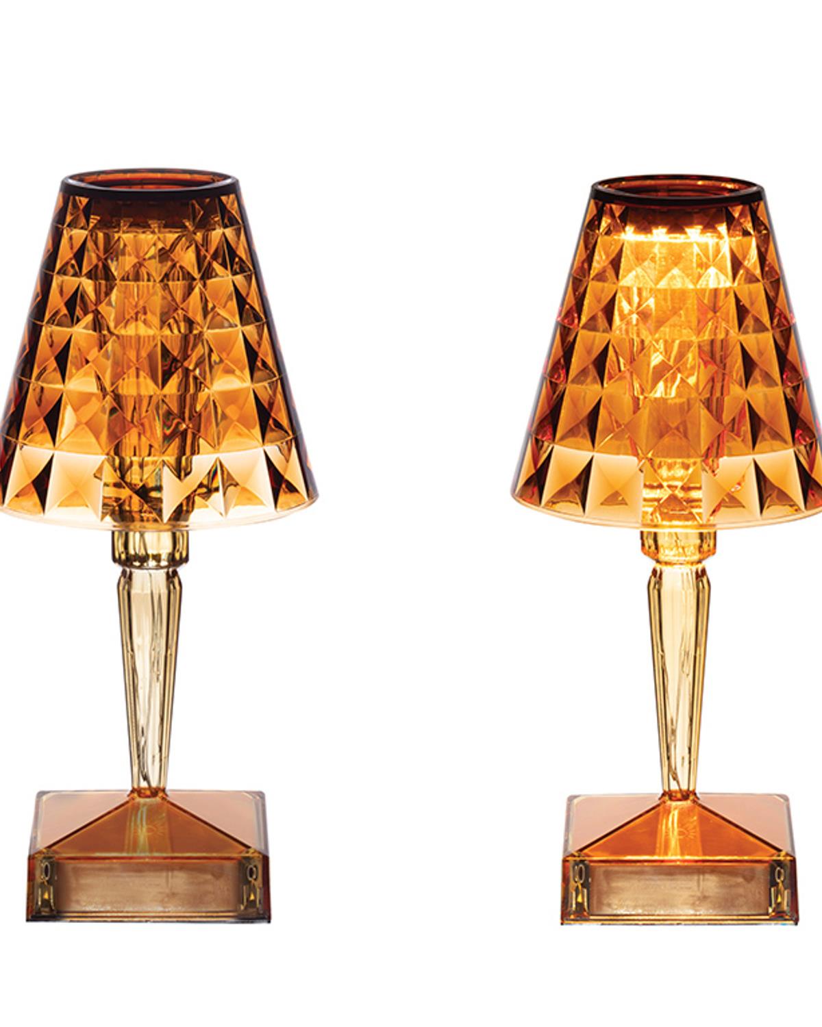 Brilliant Ledli Abajur Amber