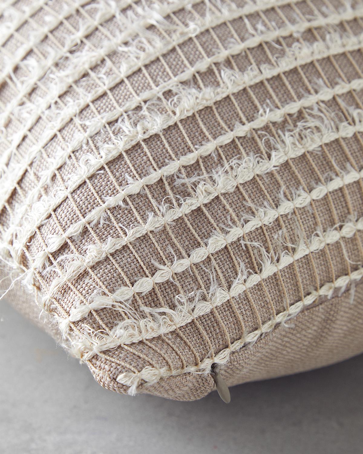 Browny Polyester Kırlent Kılıfı 45x45 cm Vizon