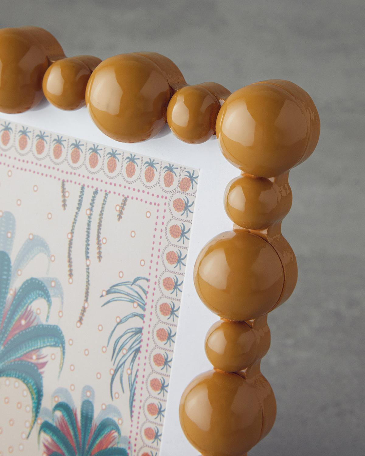 Bubble Mdf Çerçeve Sarı