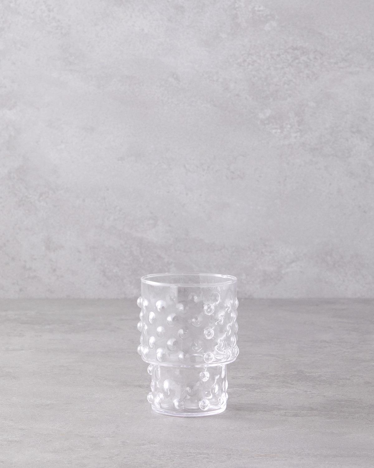Bubbles Cam 3'lü Bardak 300 ml Şeffaf