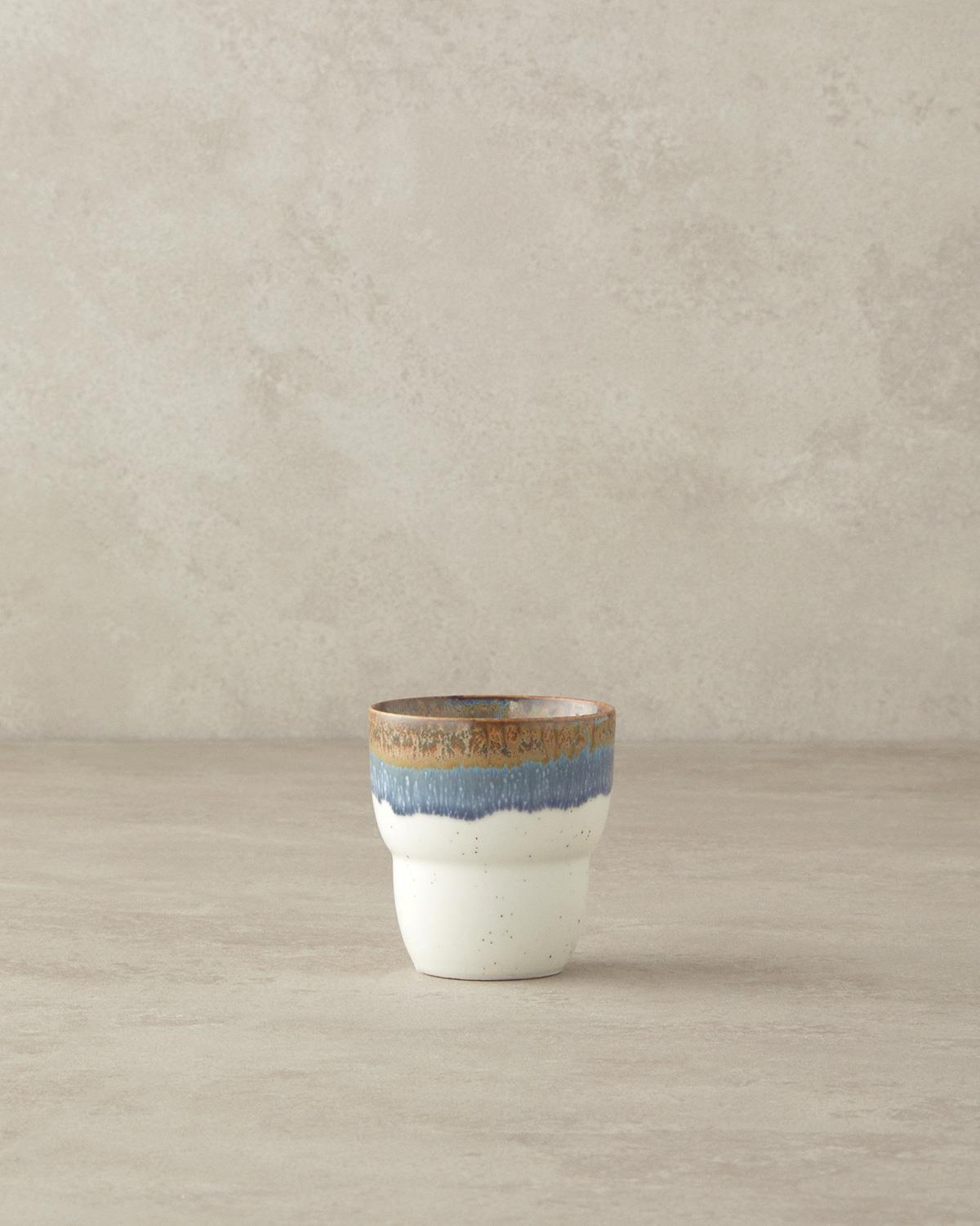 Bubly Porselen Kupa 180 ml Mavi