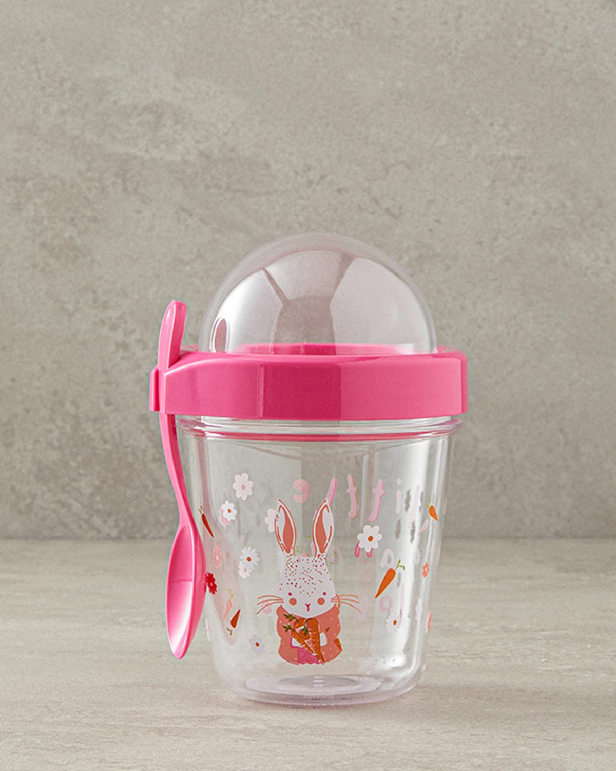 Bunny Çocuk Suluk 350 ml Pembe