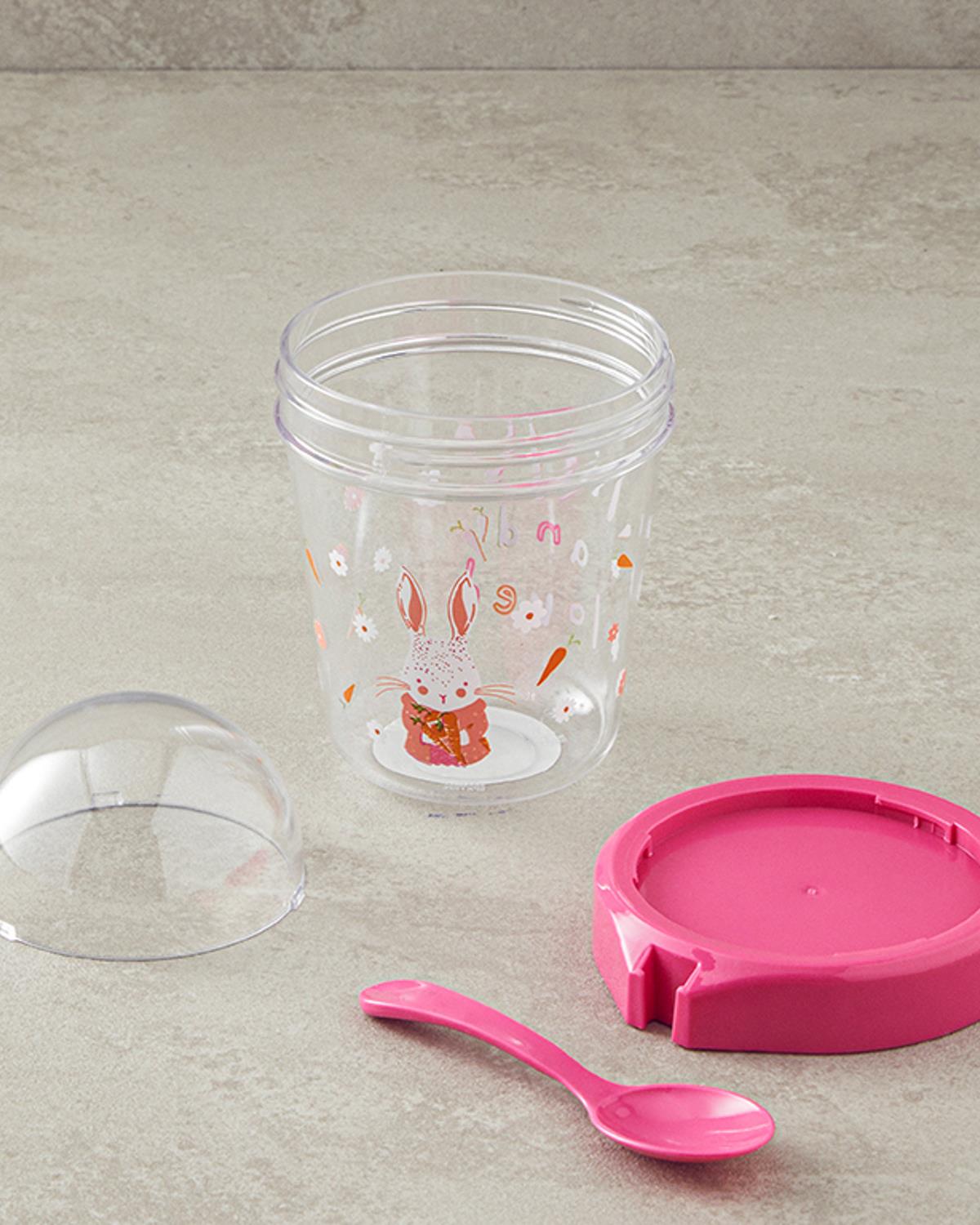 Bunny Çocuk Suluk 350 ml Pembe
