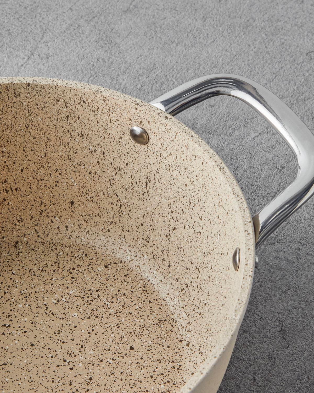 Charm Granit Derin Tencere Bej