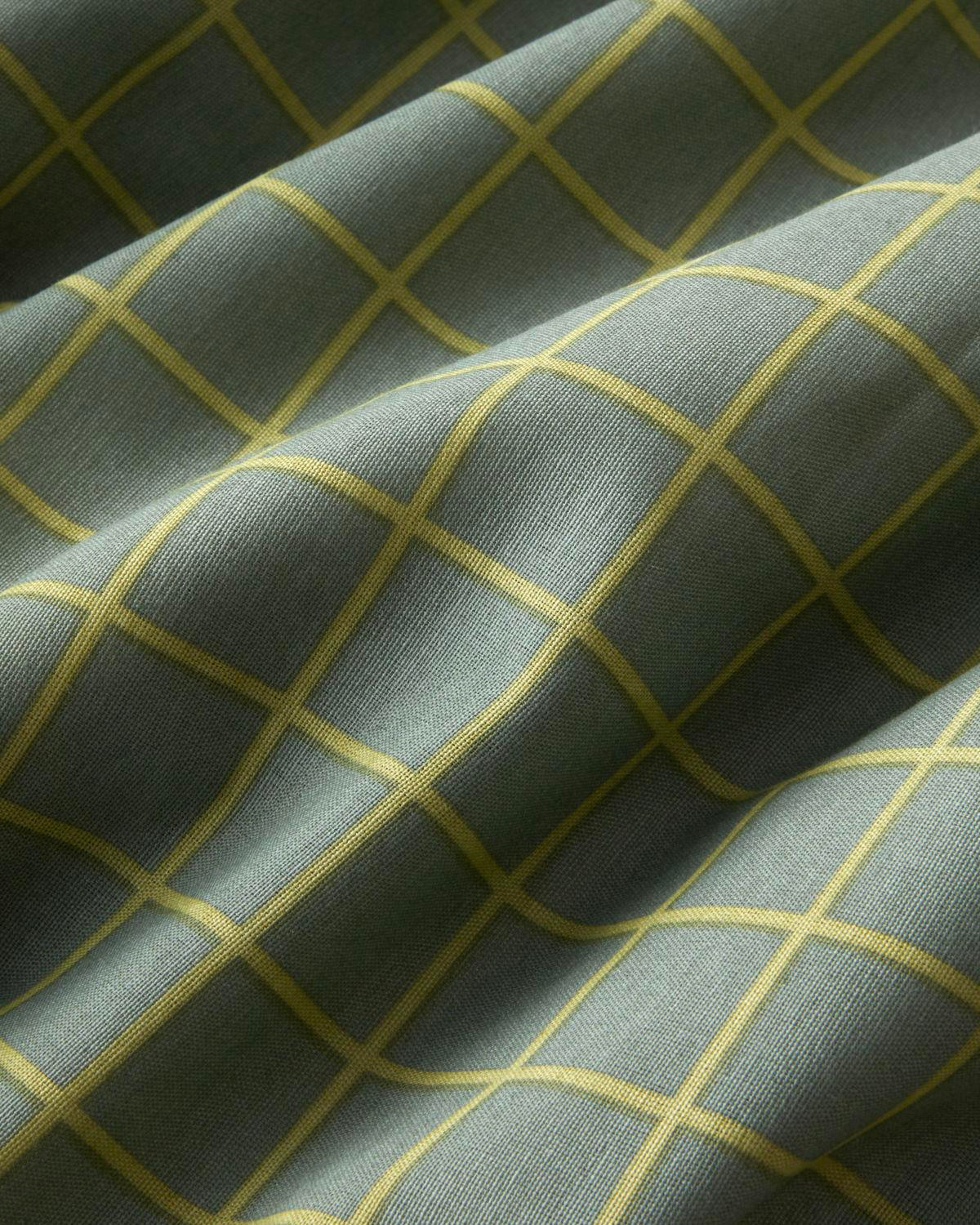 Checkmate Kolay Ütülenir Çift Kişilik Nevresim Seti 200x220 cm Yeşil