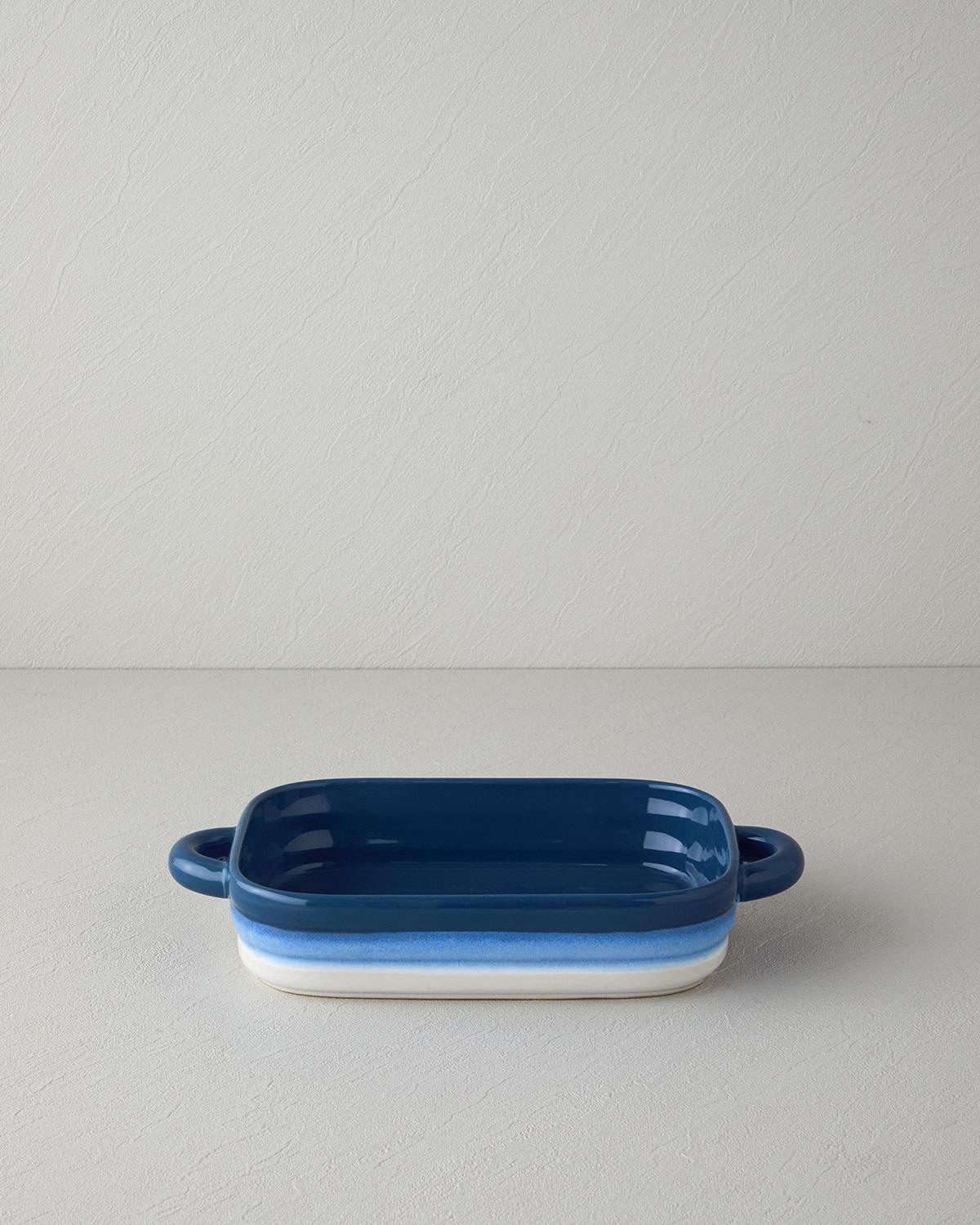 Cheerful Stoneware Fırın Kabı Mavi