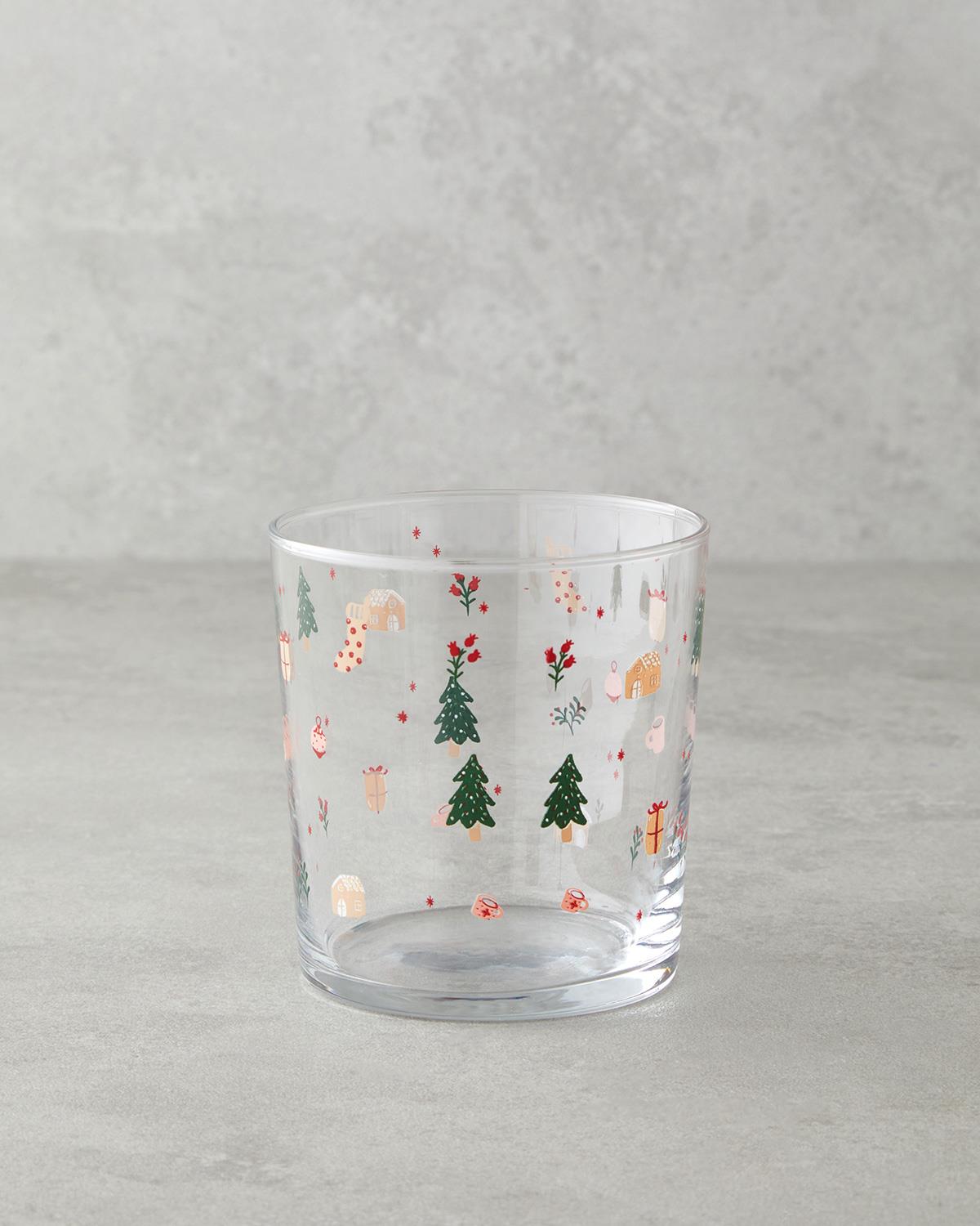 Cheery Cam 3'lü Bardak 380 ml Kırmızı - Yeşil