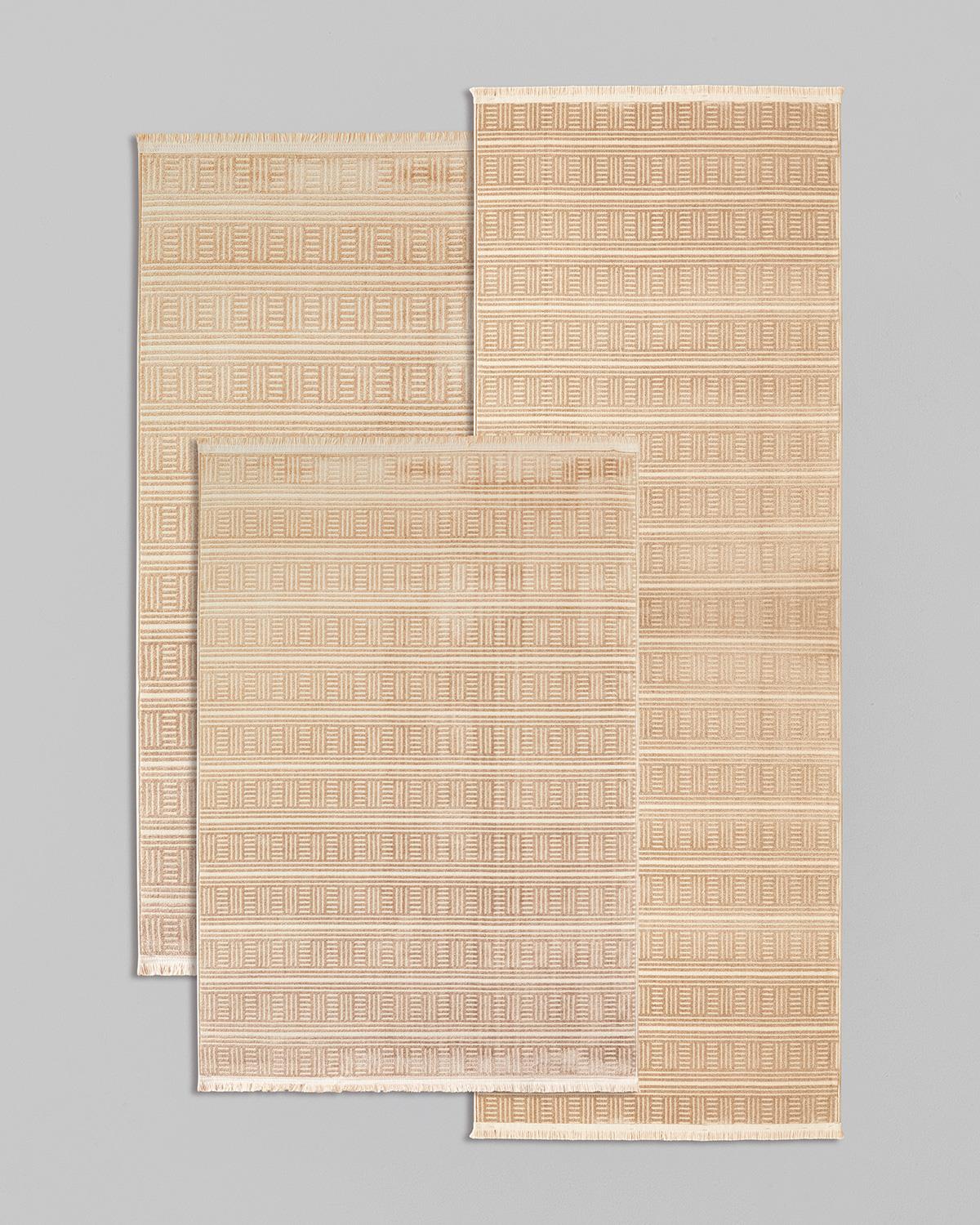 Chera Halı 100x200 cm Bej