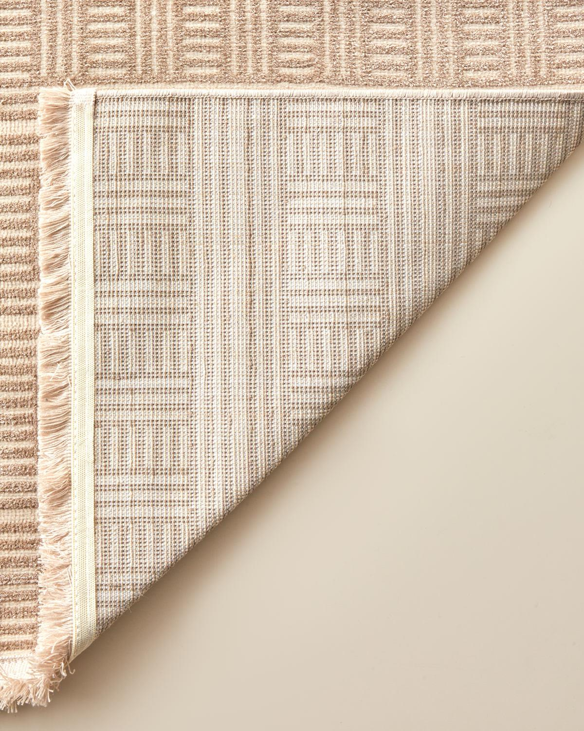 Chera Halı 100x300 cm Bej