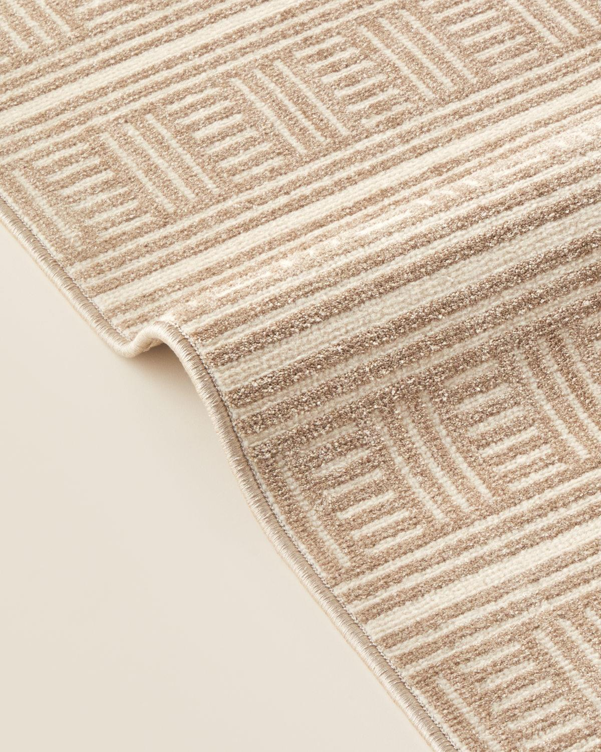 Chera Halı 100x300 cm Bej