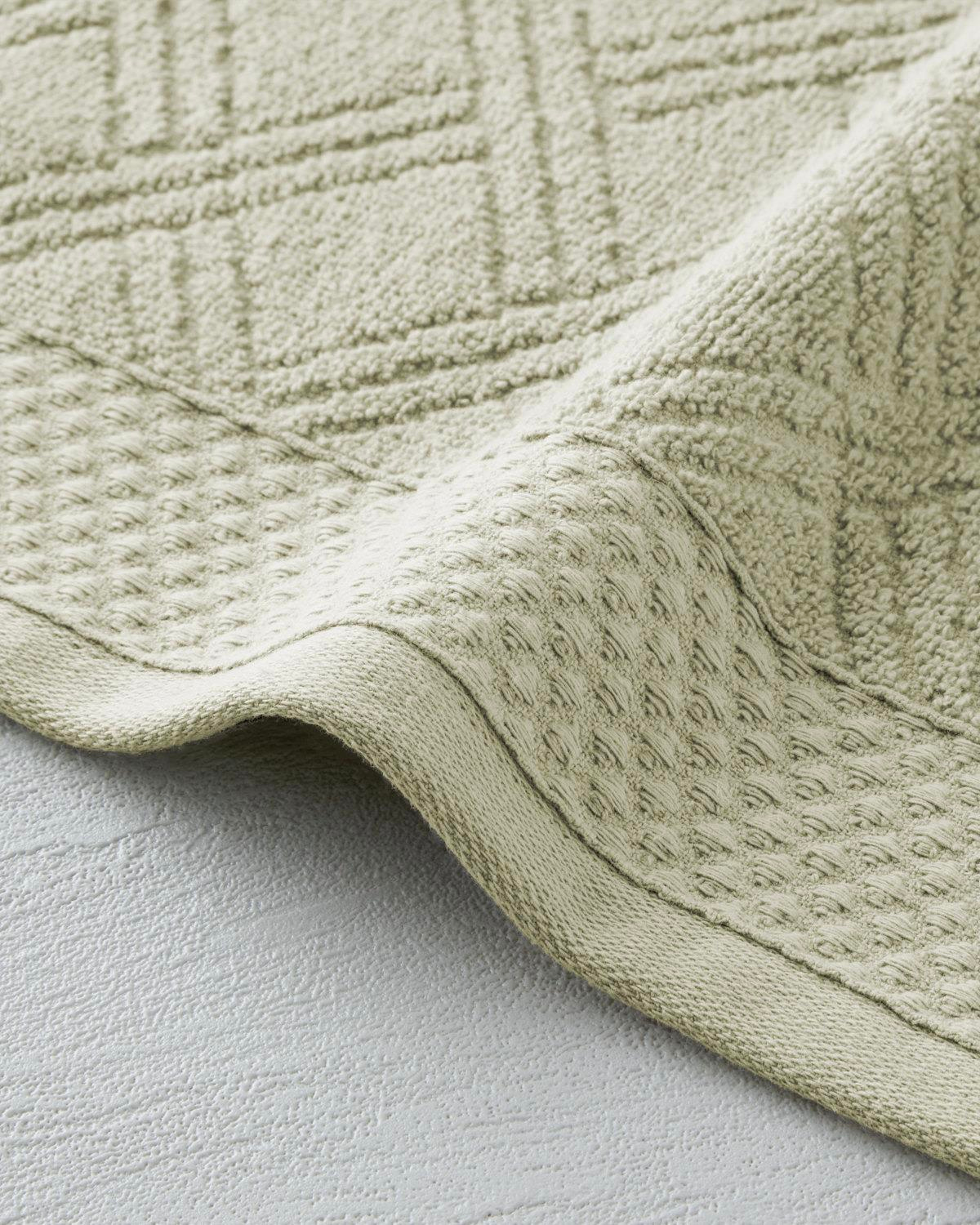 Chic Diamond Pamuk El Havlusu 30x45 cm Açık Yeşil