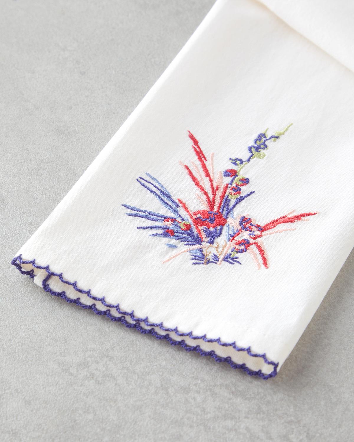 Chimera Pamuk Kurulama Bezi 30x50 cm Mavi-Kırmızı