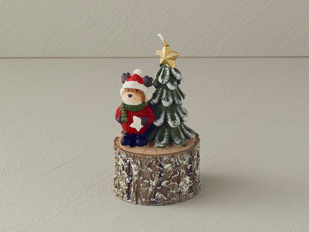 Christmas Mum Kırmızı