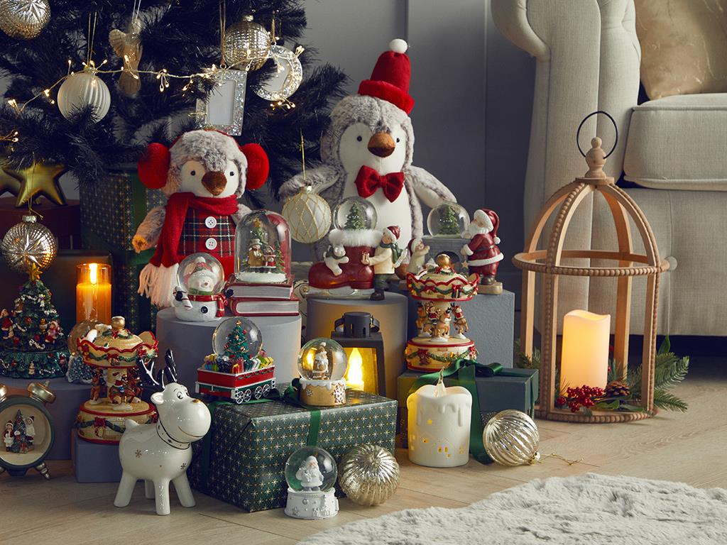 Christmas Mum Kırmızı