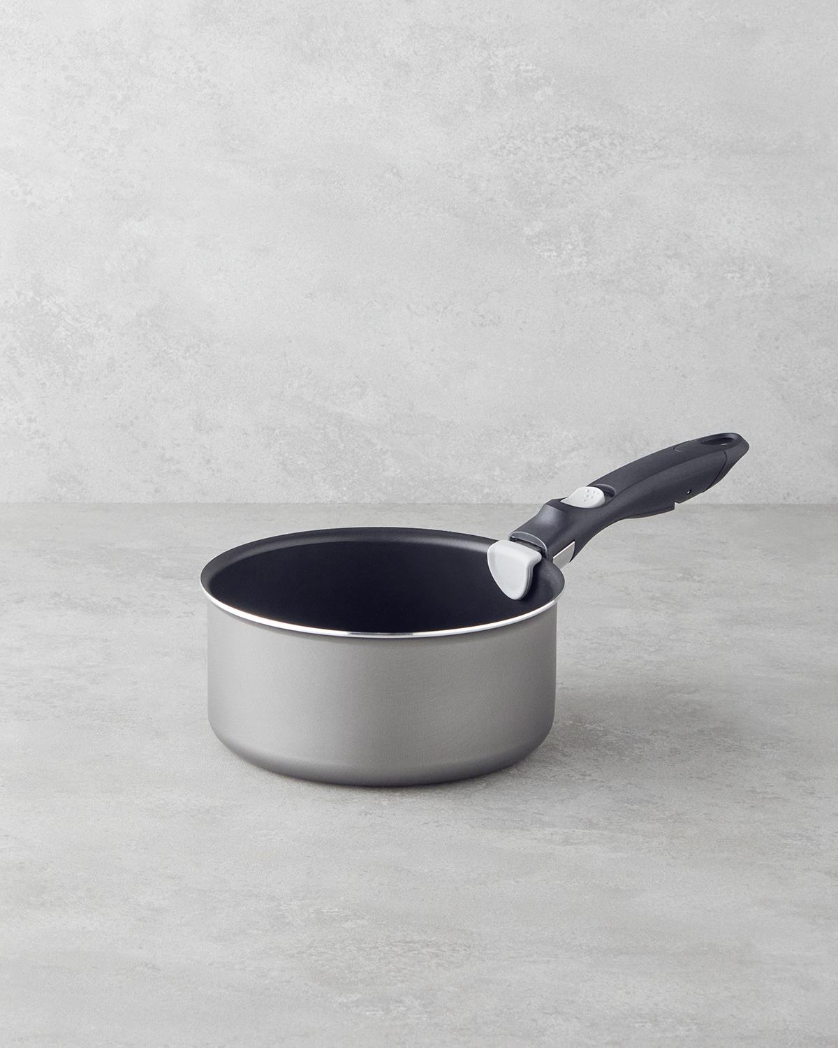 ClickEase 6 Parça Premium Tencere Seti 20-24-26 cm Gri