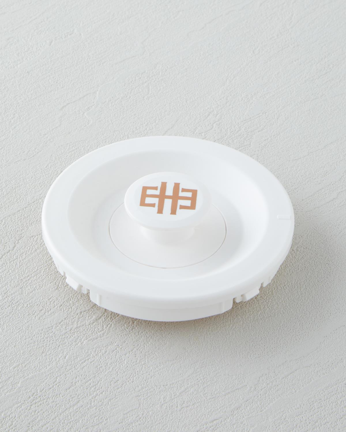 CMK DEMLİK KAPAĞI BEYAZ LOGOLU Bakır