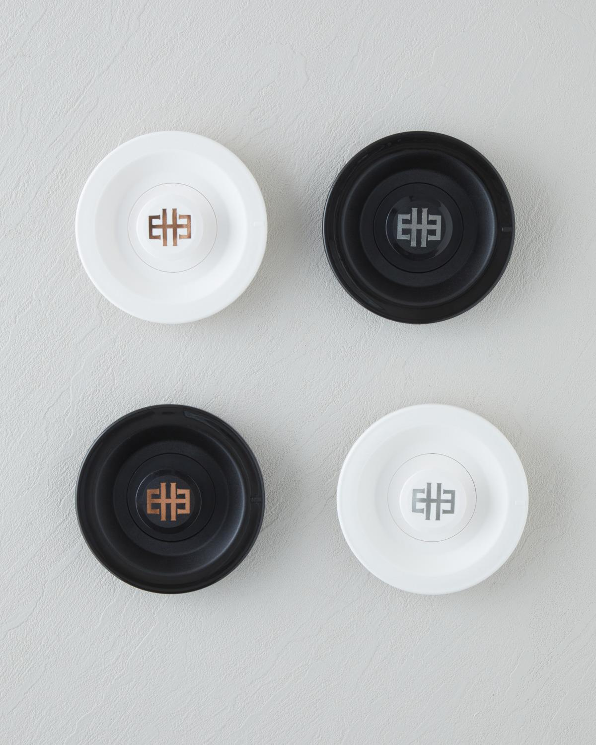 CMK DEMLİK KAPAĞI SİYAH LOGOLU Krom