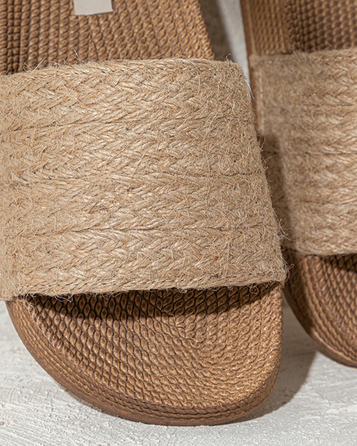 Coastal Rope Kadın Sokak Terliği Naturel