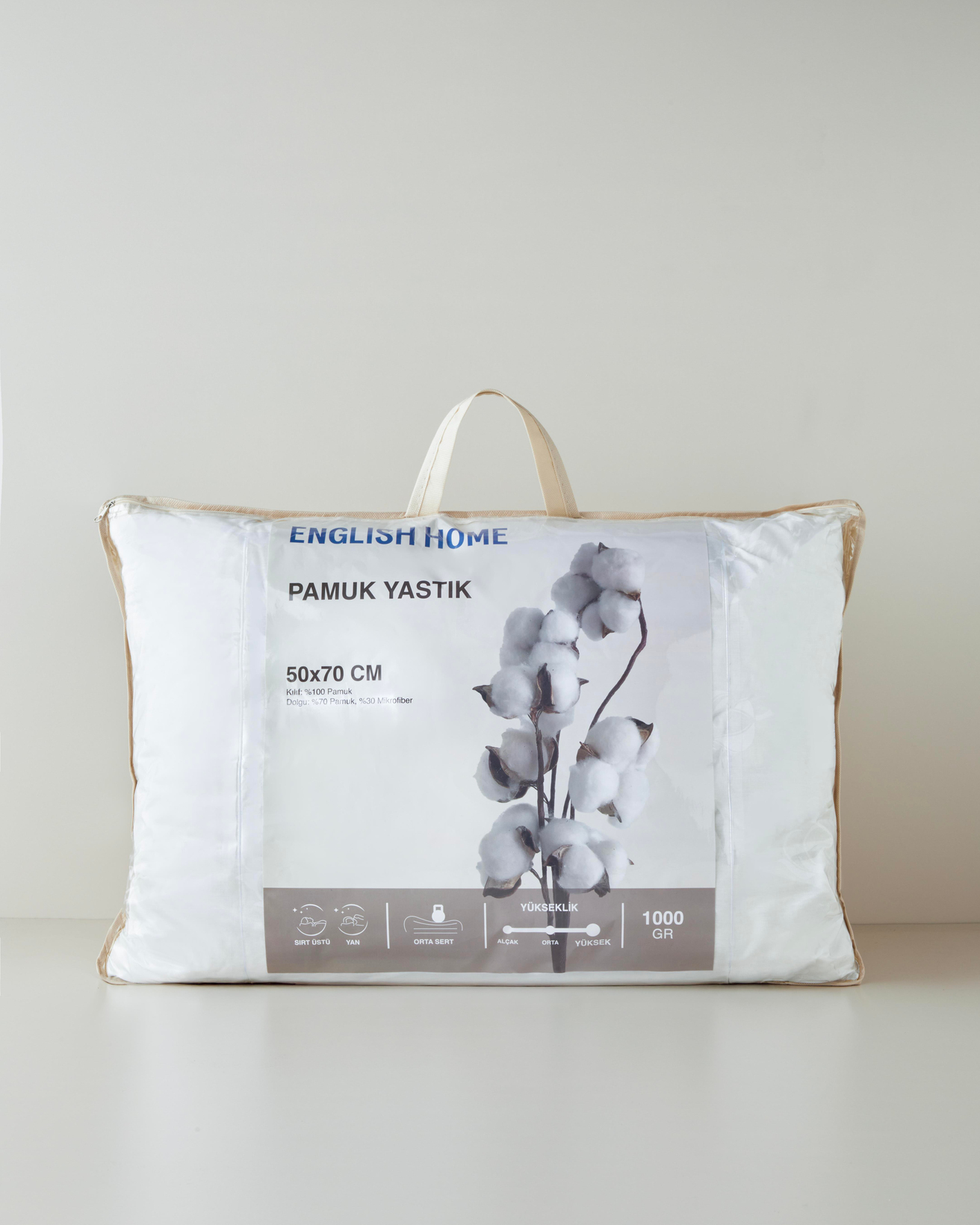 Comfy Pamuk Yastık 50x70 cm Beyaz