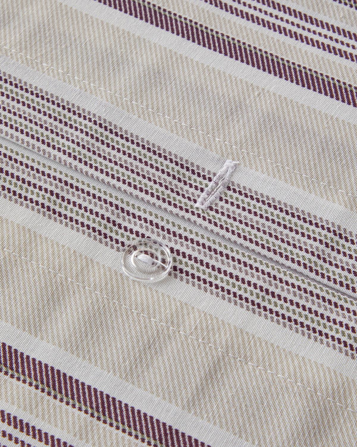 Contempo Kolay Ütülenir Çift Kişilik Nevresim Takımı 200x220 cm Mürdüm