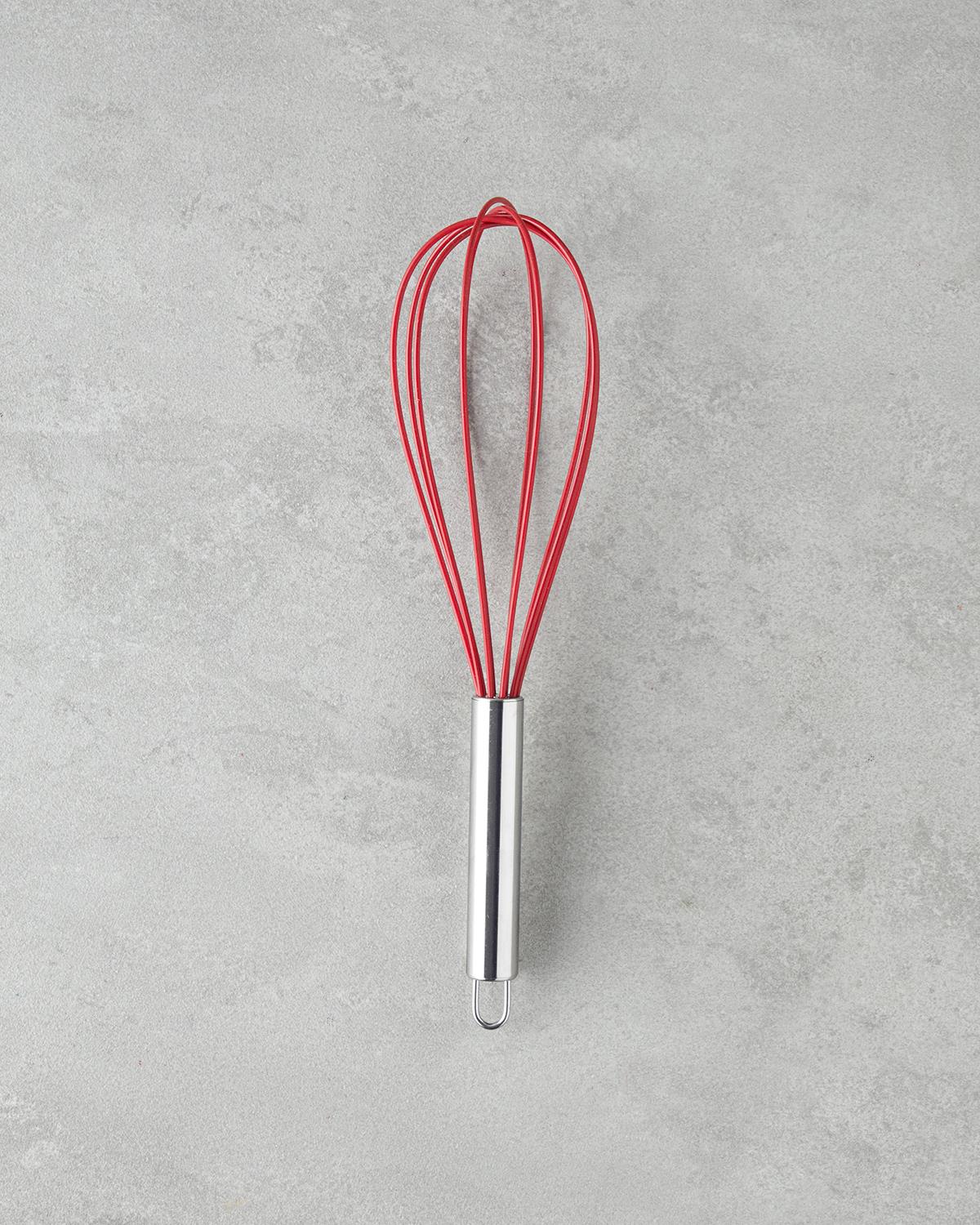 Cordelia Silikon Çırpıcı 30 cm Kırmızı