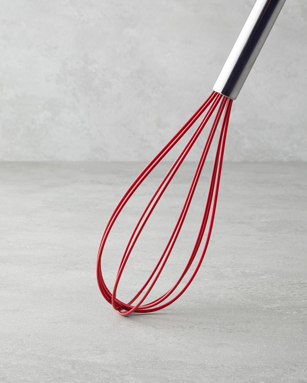 Cordelia Silikon Çırpıcı 30 cm Kırmızı