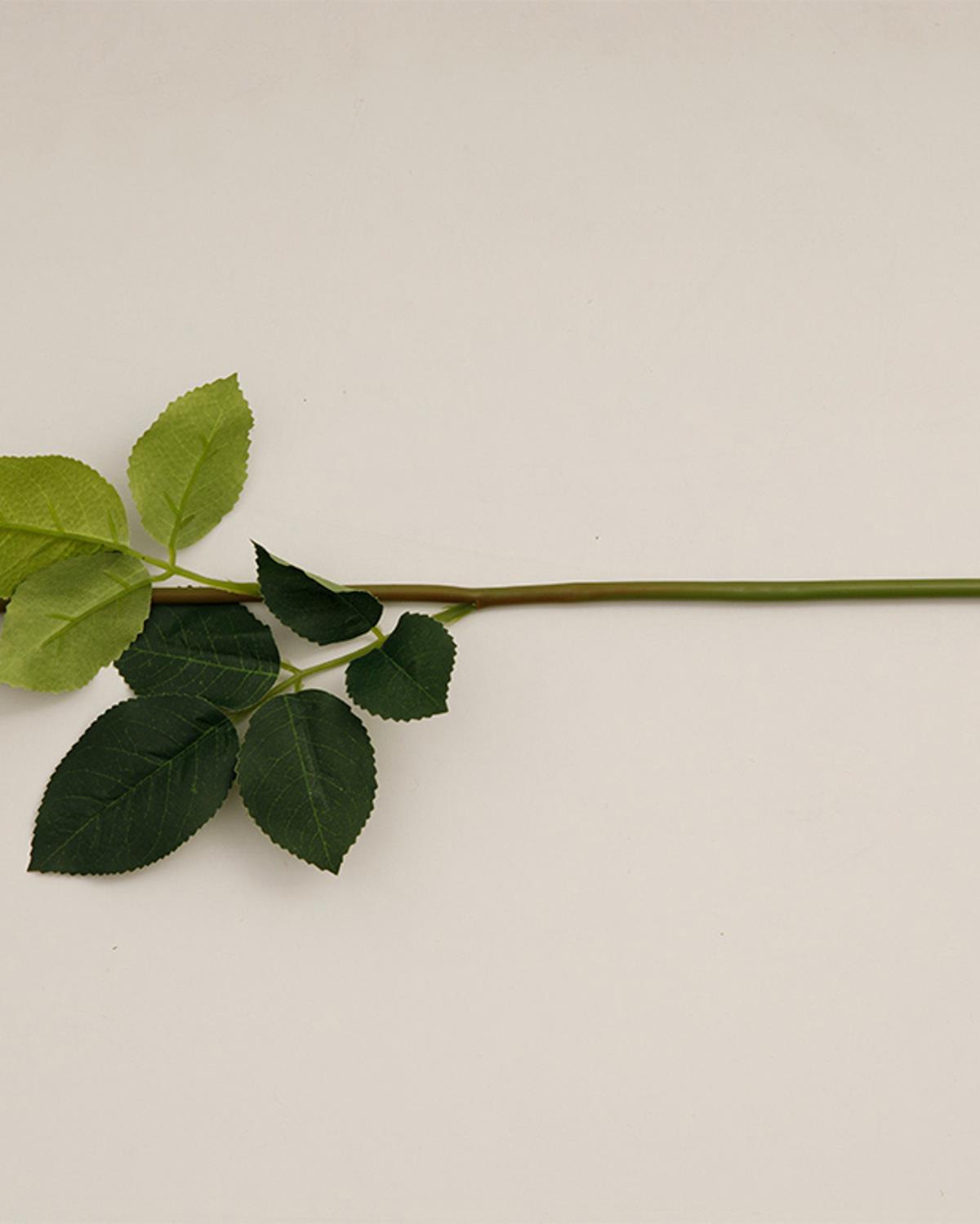 Corsage Kumaş Tek Dal Yapay Çiçek Beyaz