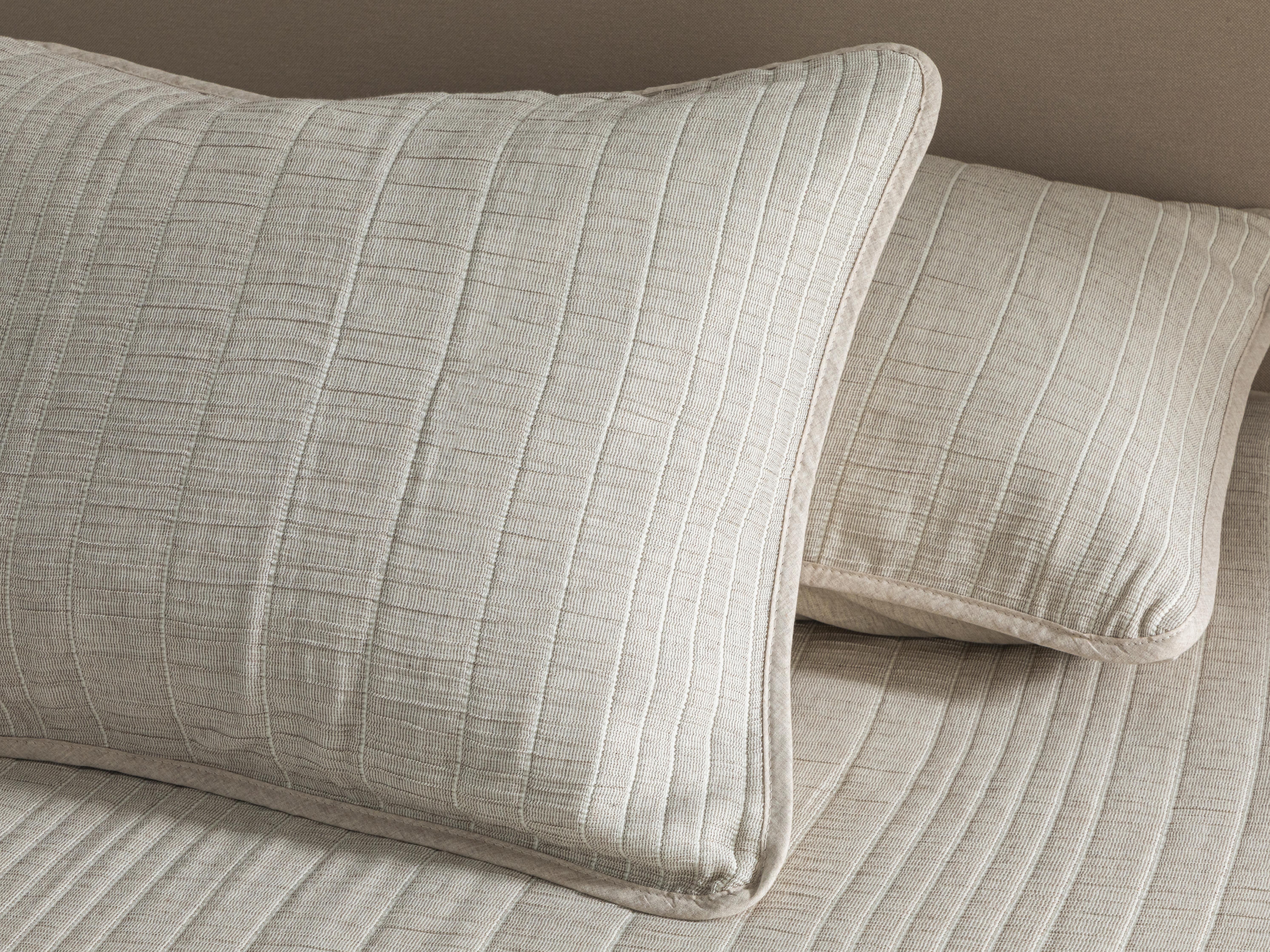 Cosy Rectangles Dolgulu Jakarlı Tek Kişilik Yatak Örtüsü Takımı Antrasit