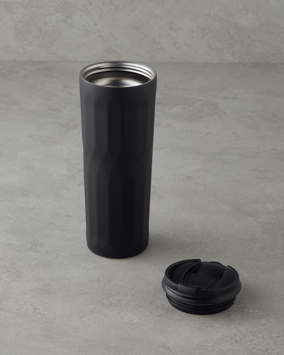 CozyCup Çelik Travel Mug 500 ml Siyah