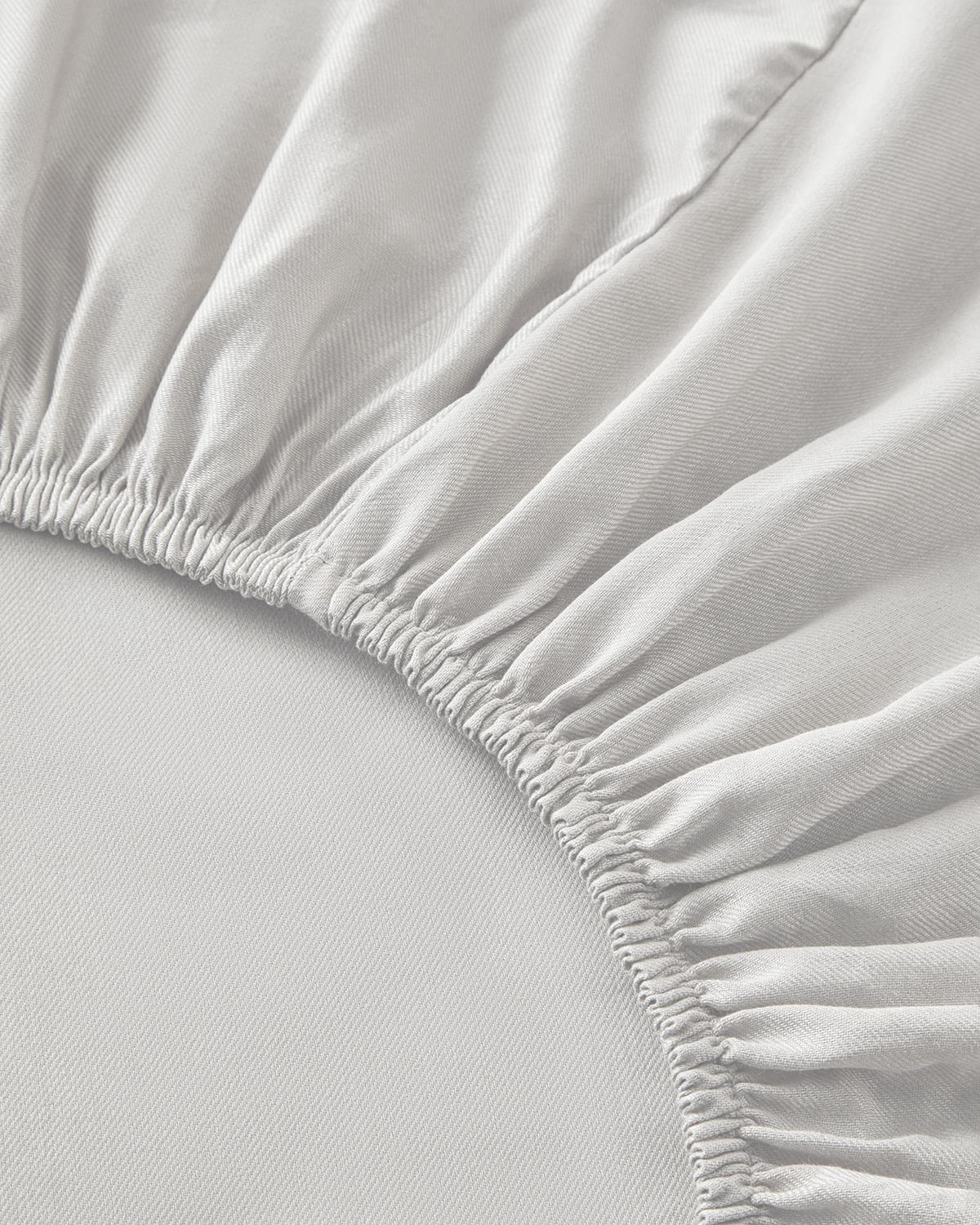 Crystal İpeksi Twill Tek Kişilik Nevresim Takımı 160x220 cm Beyaz